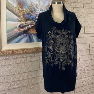 Jamie Nicole Collection Graffic Print Dress